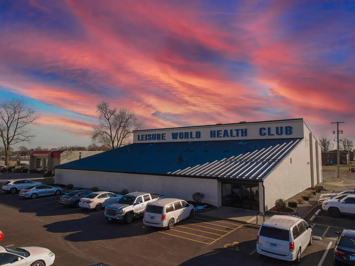 Leisure World Health Club Bethalto Illinois location exterior shot